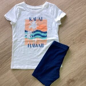 Hawaii T-Shirt and short